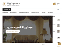 Tablet Screenshot of fuggonymester.hu